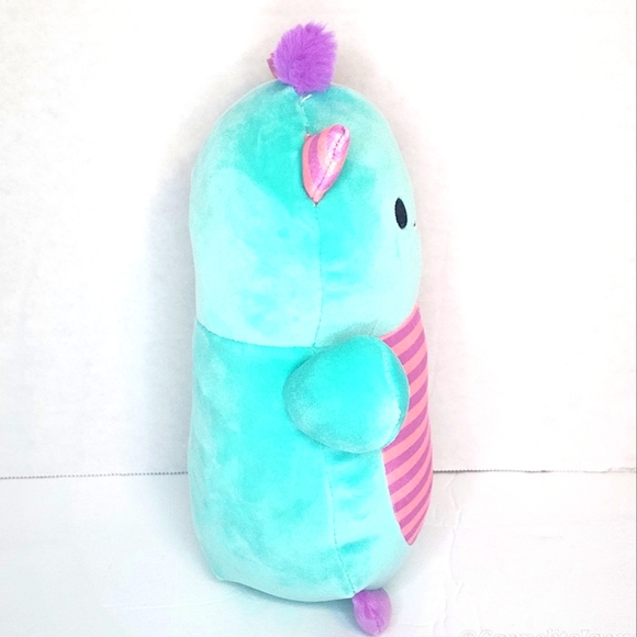 ❤️ LEON 👻 Love Monster HugMee Valentines 2024 Original Squishmallow ☆》NWT《☆ - Picture 5 of 8